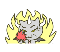 White Devil daily stickers sticker #5251856