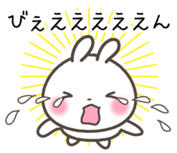 Sticker of rabbit and a hart sticker #5252327