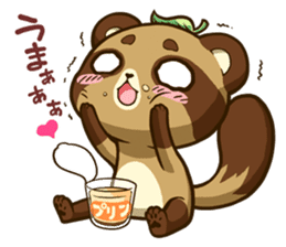MARO DANUKI (tanuki) sticker #5252874