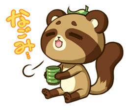 MARO DANUKI (tanuki) sticker #5252875