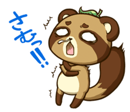 MARO DANUKI (tanuki) sticker #5252881
