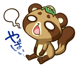 MARO DANUKI (tanuki) sticker #5252885