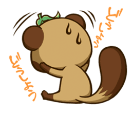 MARO DANUKI (tanuki) sticker #5252886