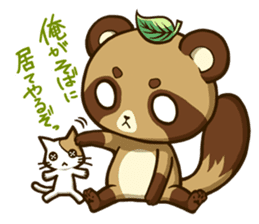 MARO DANUKI (tanuki) sticker #5252898