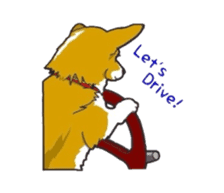 fanny dog HIROSHI sticker #5253044