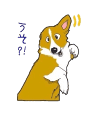 fanny dog HIROSHI sticker #5253046