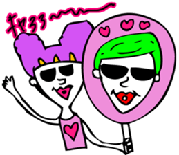 Ningen WORLD sticker #5253330