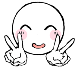 face & hand sticker #5253435