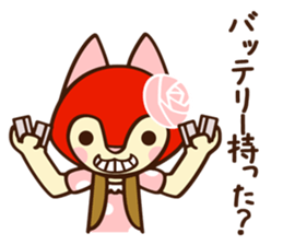 The cat girl which likes cameras sticker #5253623