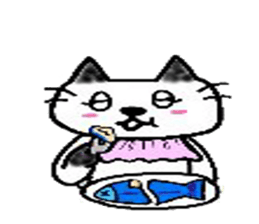 cats cute. sticker #5253701