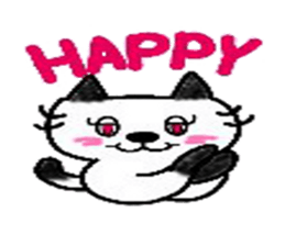 cats cute. sticker #5253704