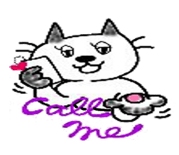 cats cute. sticker #5253716