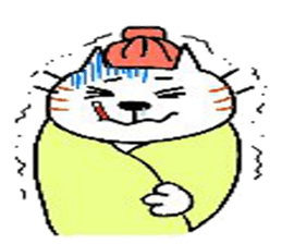 cats cute. sticker #5253717