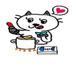 cats cute. sticker #5253722