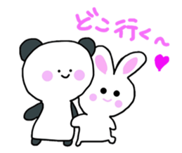 Pan-chan and Usa-pin Part2 sticker #5254100