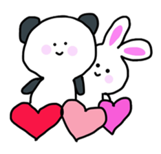 Pan-chan and Usa-pin Part2 sticker #5254103