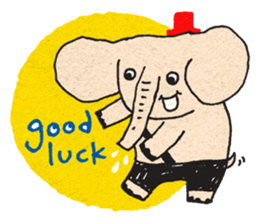 Lucky Elephant sticker #5254341