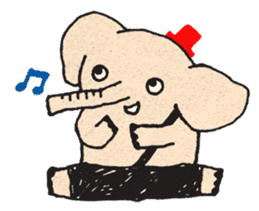 Lucky Elephant sticker #5254347