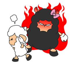 Mae has a little lamb sticker #5254534