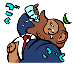 Professor Tanuzou Excuse Stickers sticker #5254798