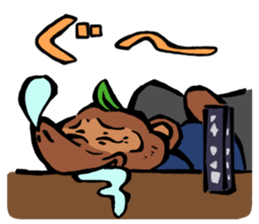 Professor Tanuzou Excuse Stickers sticker #5254804