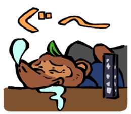 Professor Tanuzou Excuse Stickers sticker #5254804