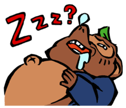 Professor Tanuzou Excuse Stickers sticker #5254805