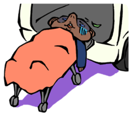 Professor Tanuzou Excuse Stickers sticker #5254817