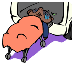 Professor Tanuzou Excuse Stickers sticker #5254817