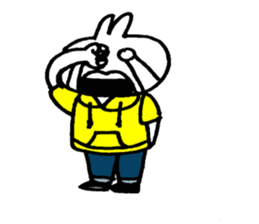 283 usagi Sticker sticker #5255385