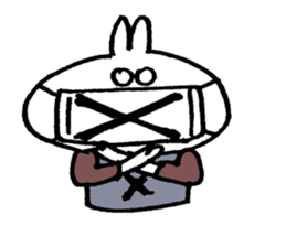 283 usagi Sticker sticker #5255386