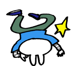 283 usagi Sticker sticker #5255387