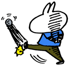 283 usagi Sticker sticker #5255392