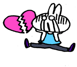 283 usagi Sticker sticker #5255404