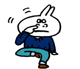 283 usagi Sticker sticker #5255406