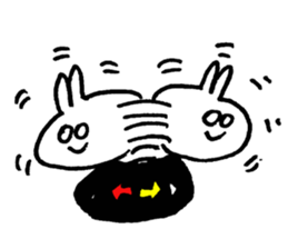 283 usagi Sticker sticker #5255410