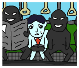 Negative sticker part 2 sticker #5255466