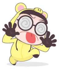 Pig and Girl's Friend sticker #5256946