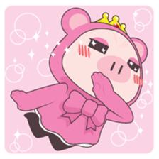 Pig and Girl's Friend sticker #5256958