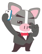 Pig and Girl's Friend sticker #5256965