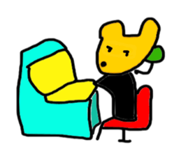 Commander of dog sticker #5257052