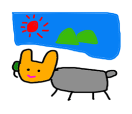 Commander of dog sticker #5257087