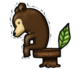 The Sun bear sticker #5257651