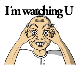 The unknown man 2 ( english ) sticker #5257955