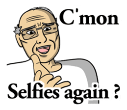 The unknown man 2 ( english ) sticker #5257959