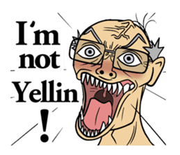 The unknown man 2 ( english ) sticker #5257969