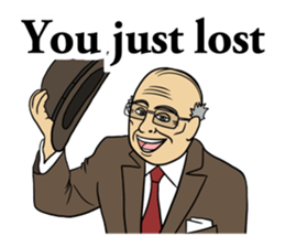 The unknown man 2 ( english ) sticker #5257971