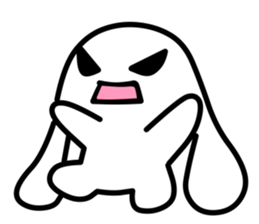 Rabbit of life. sticker #5257972