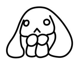 Rabbit of life. sticker #5257980