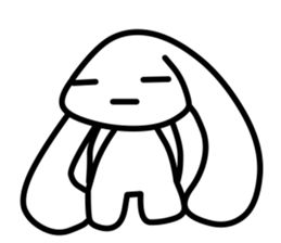 Rabbit of life. sticker #5257981